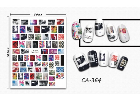 3D Nail Stickers - CA-364